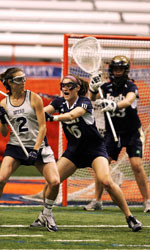 Women’s Lacrosse Team Tours Ireland And England The Notre Dame women's lacrosse team will play an Irish Club Team and England's Under-19 team on their trip to Ireland and England May 30-June 10.