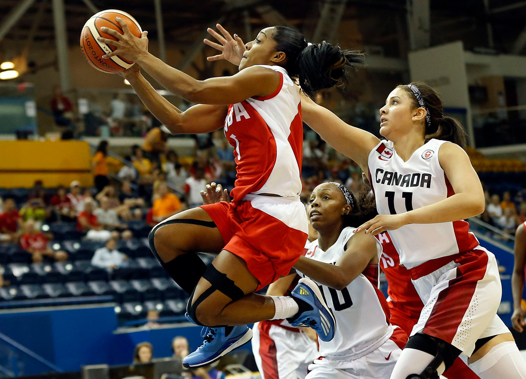 Achonwa, Reimer at the Pan Am Games (USATSI)