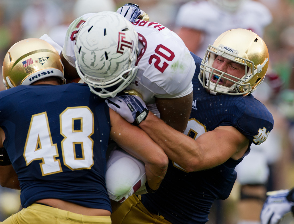 Notre Dame vs. Temple (USATSI)