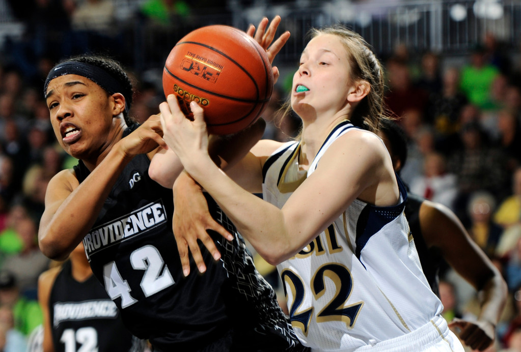 No. 2 Notre Dame Races By Providence, 89-44 (AP)