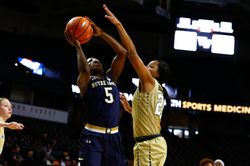 ND WBB vs. Wake Forest (USATSI)