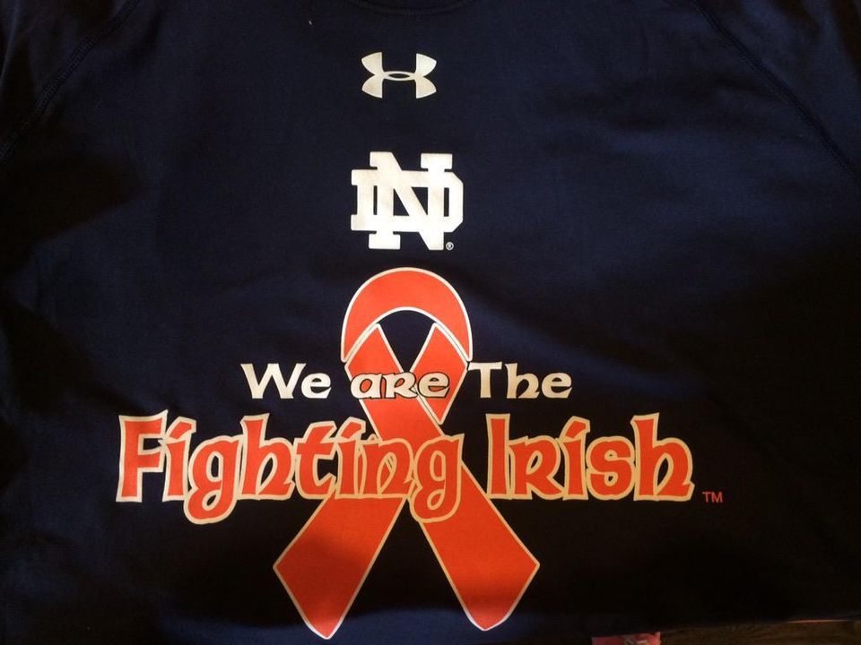 More than $35,000 has already been raised during Notre Dame softball's fifth annual Strikeout Cancer weekend, with all proceeds benefitting pediatric cancer patients