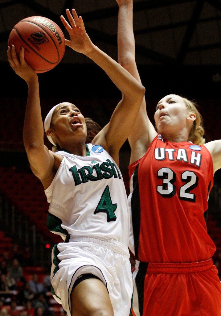 Irish Take Care of Utes 67-54, Advance to NCAA Second Round (AP)