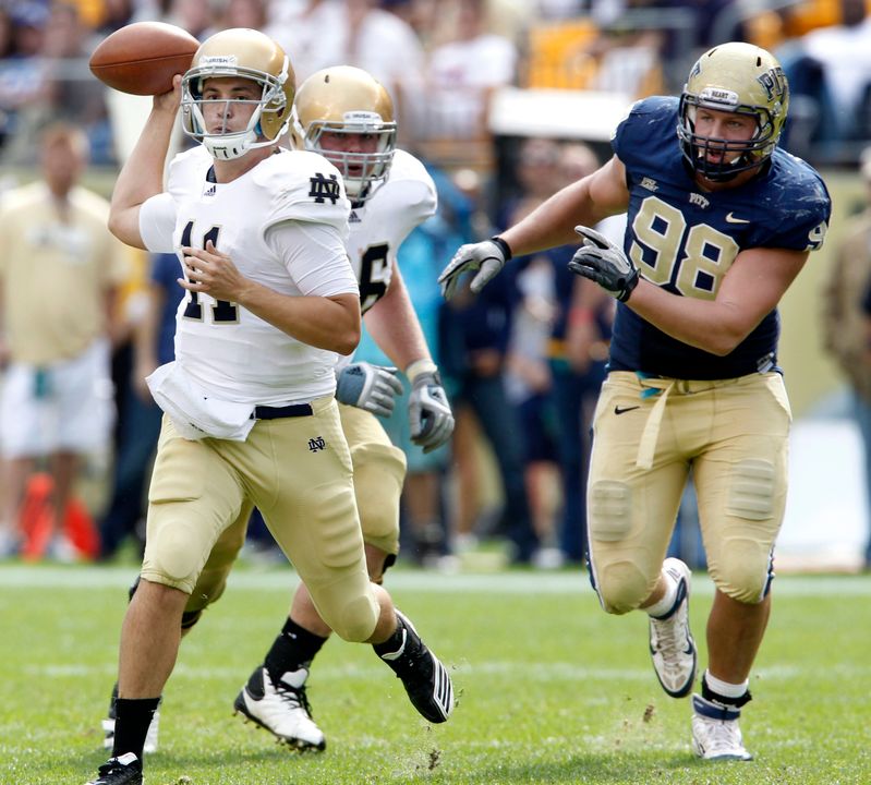 Tommy Rees directed the Irish to a game-winning drive late in the fourth quarter against Pittsburgh last weekend, as the Irish evened their record in 2010 to 2-2.