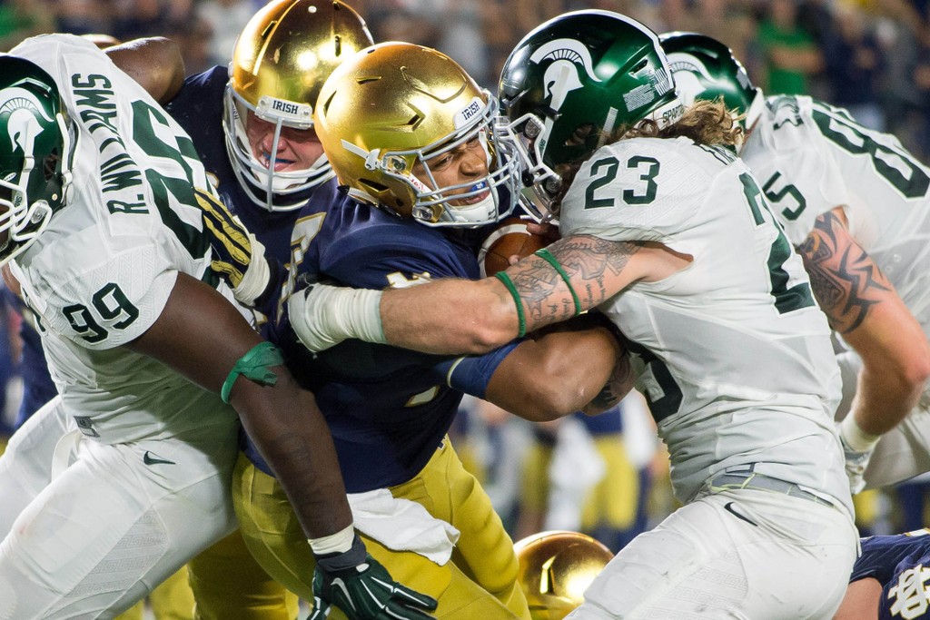 Notre Dame vs. Michigan State: USATSI Gallery