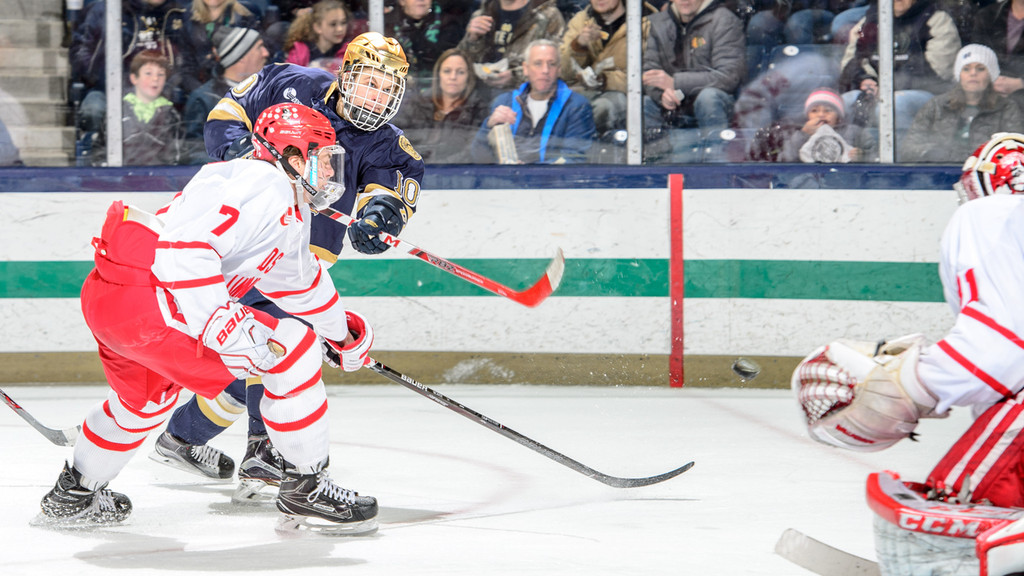 Notre Dame vs. Boston University Hockey 2/26