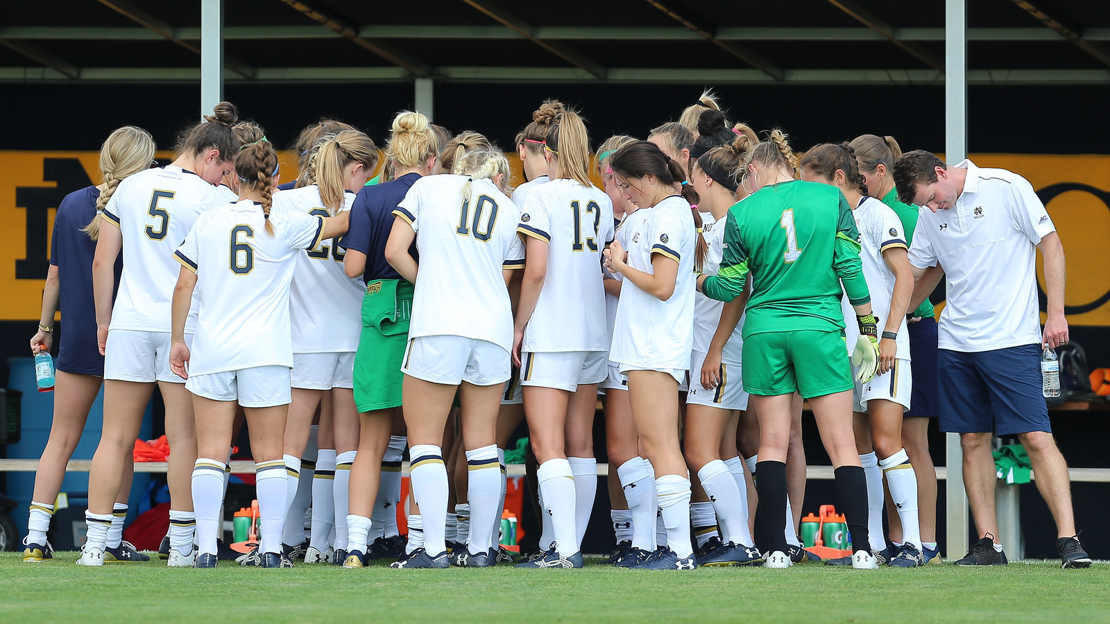 Irish Kick Off Preseason Against Michigan Irish Kick Off Preseason Against Michigan
