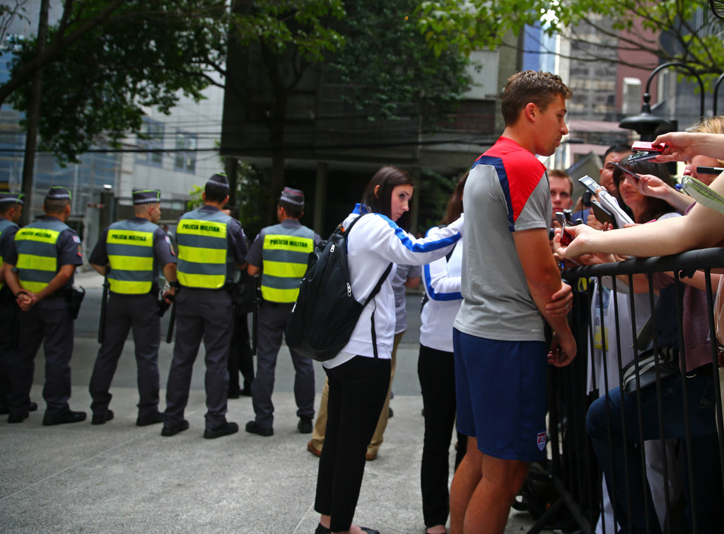 Matt Besler at the FIFA World Cup (USATSI)