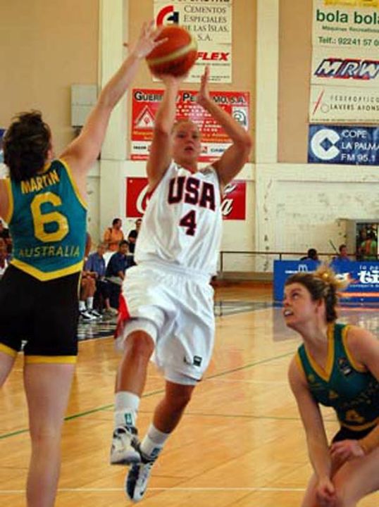 Notre Dame rising sophomore guard Melissa Lechlitner and her United States teammates will play Sweden in the U19 World Championships gold medal game Sunday at 2:15 p.m. ET in Bratislava, Slovakia.