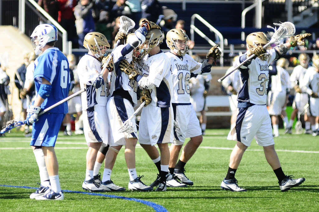 Notre Dame Men's Lacrosse vs Duke on February 18th, 2012