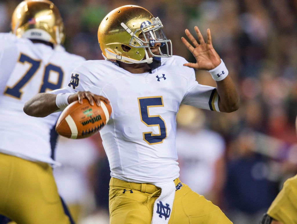 No. 6 Football vs. Navy (USATSI)