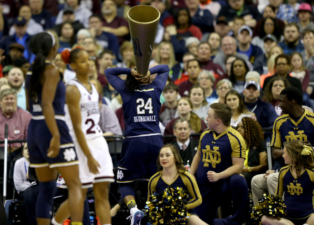NCAA National Championship: ND WBB 61, Mississippi State 58 (USATSI)
