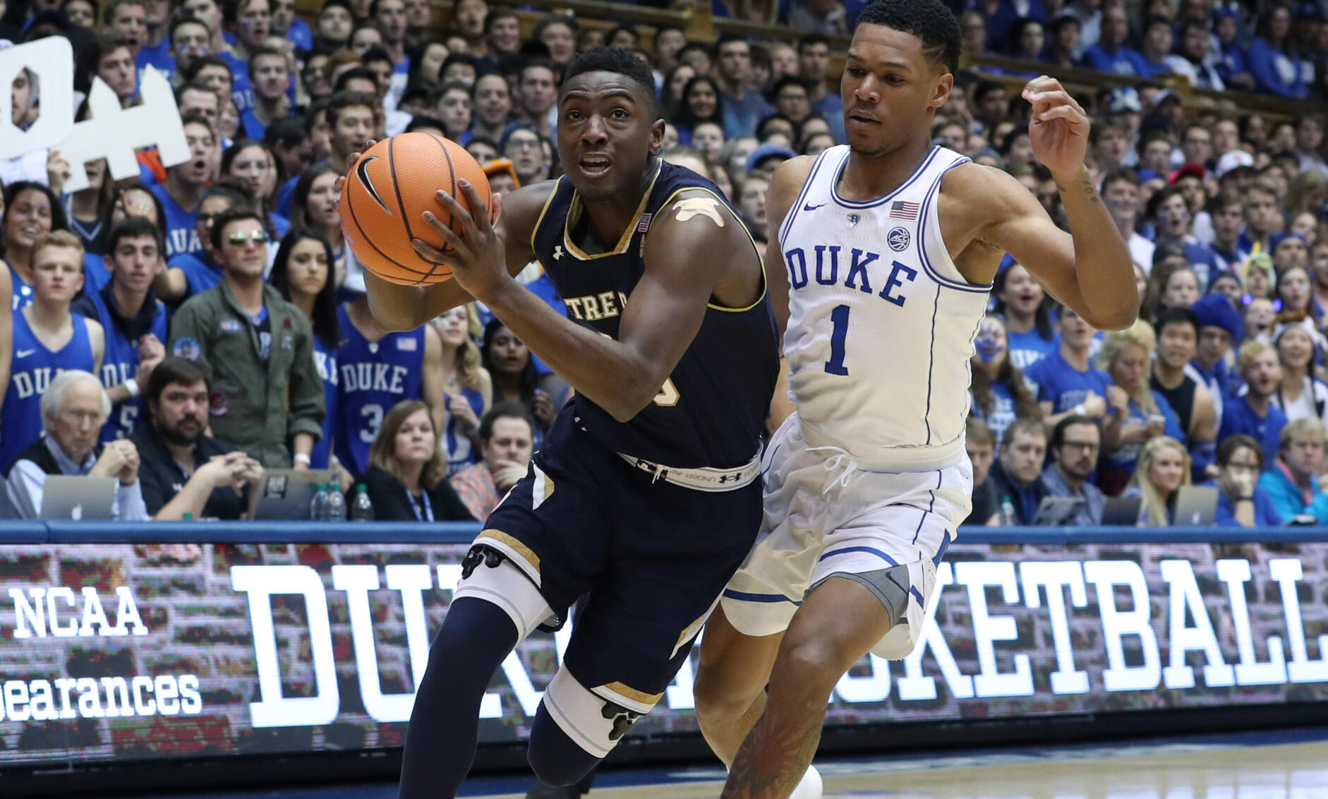 Notre Dame Falls At No. 4 Duke Notre Dame Falls At No. 4 Duke