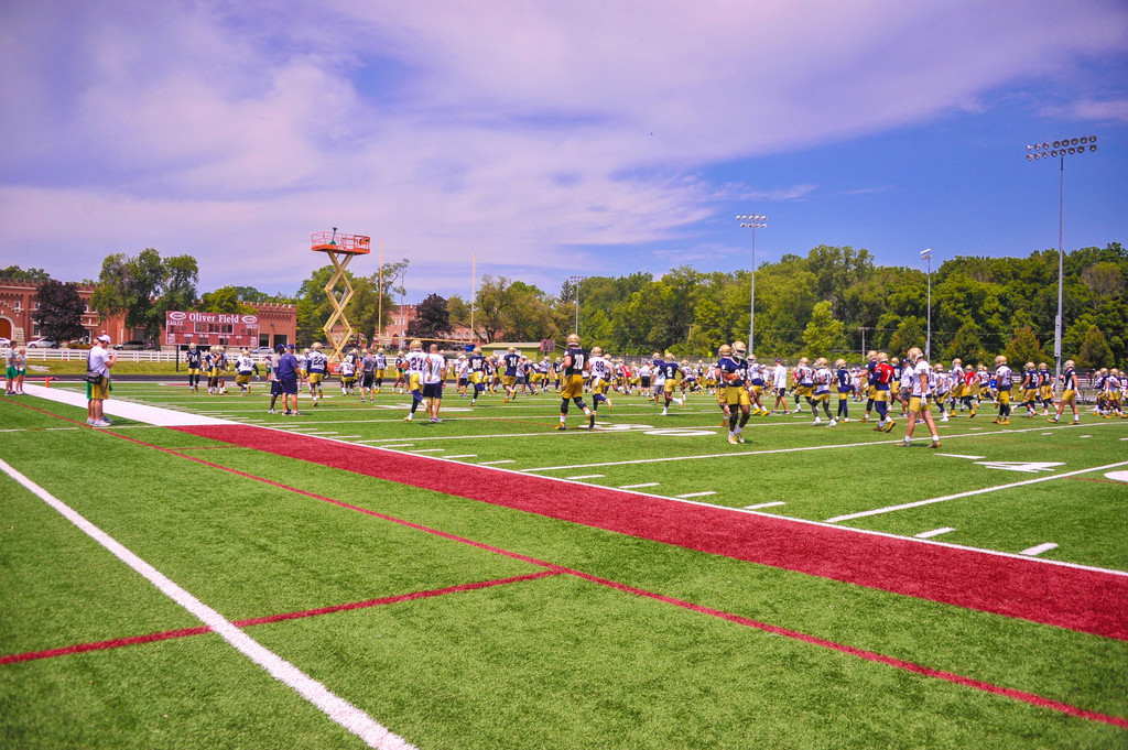2017 Notre Dame Football Fall Camp - Practice One