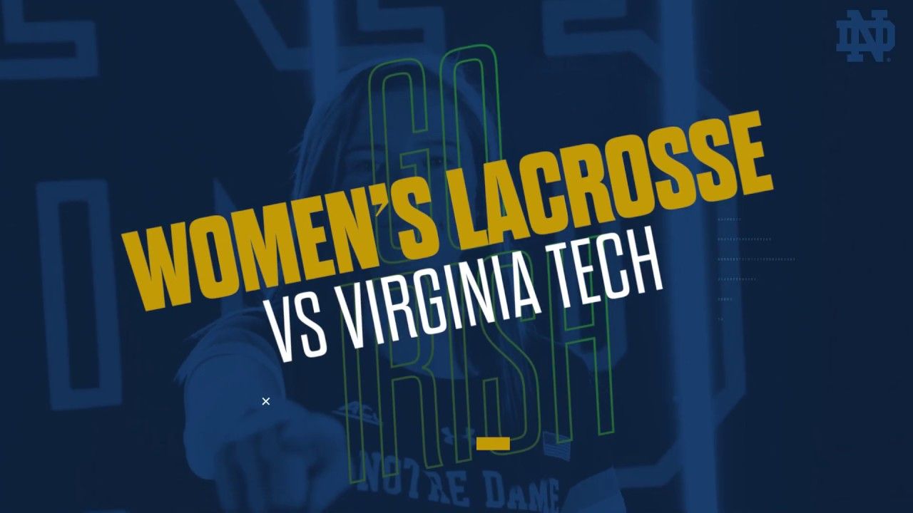 @NDWomensLax | Highlights vs. Virginia Tech (2019)
