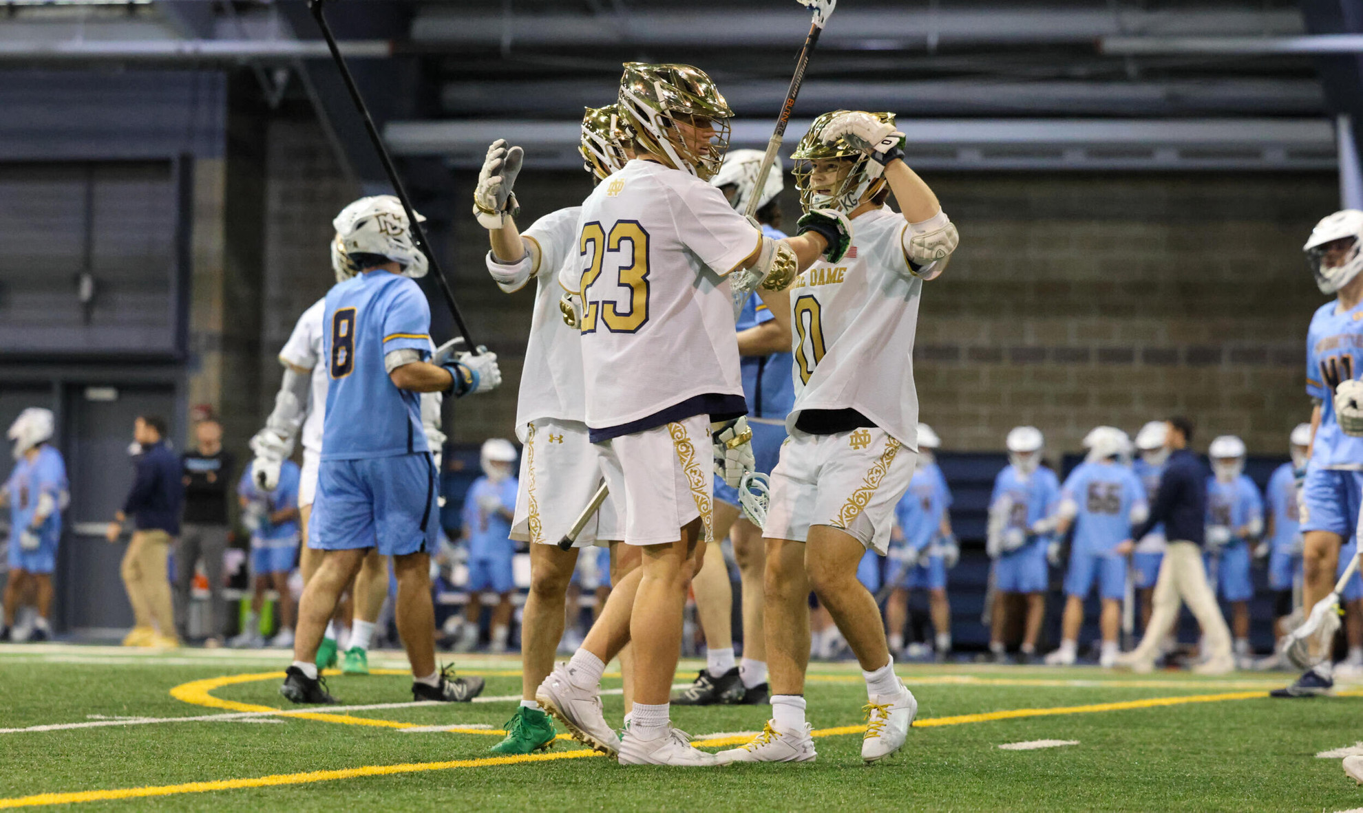 #1 Irish Attack Overwhelms Marquette In 22-9 Win #1 Irish Attack Overwhelms Marquette In 22-9 Win