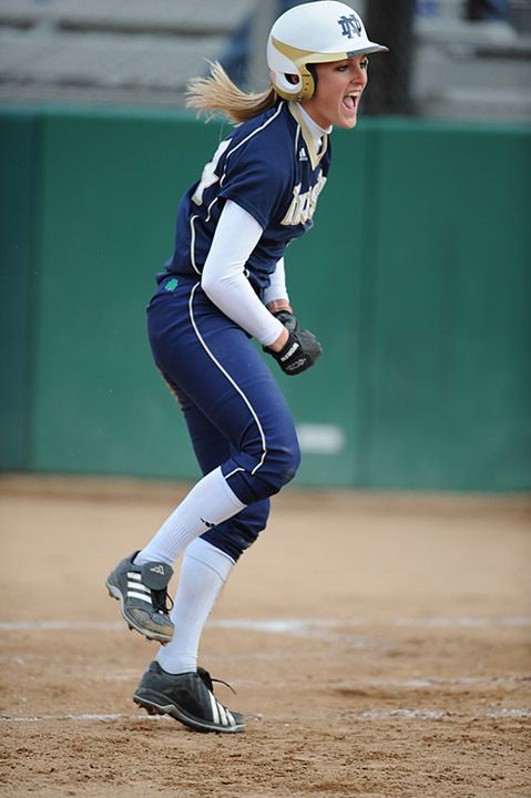Two runs and two hits came from senior Sarah Smith in Notre Dame's 8-0 win over IUPUI on Wednesday.