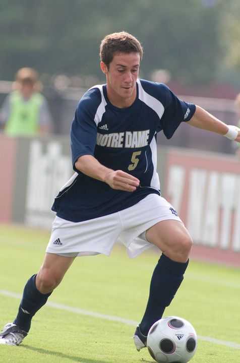 Jack Traynor notched the lone goal in Notre Dame's 1-0 win at Marquette last season.