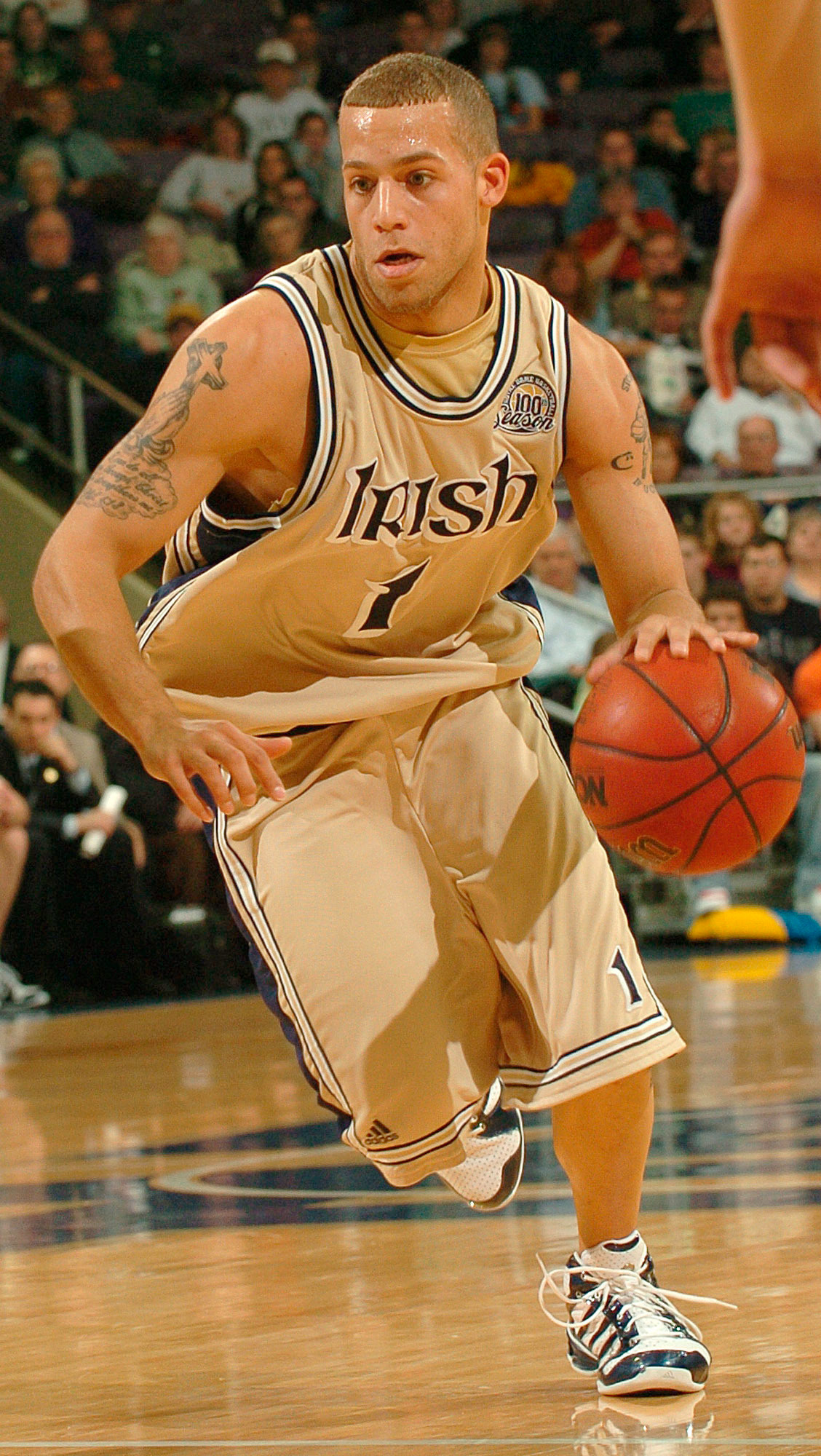 100 Years Remembered In 100 Days Chris Thomas ended his career as Notre Dame's all-time leader in assists, steals, three-point field goals, games played and games started.