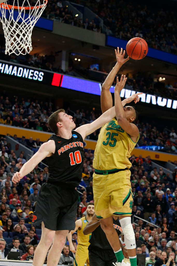 Notre Dame 60, Princeton 58