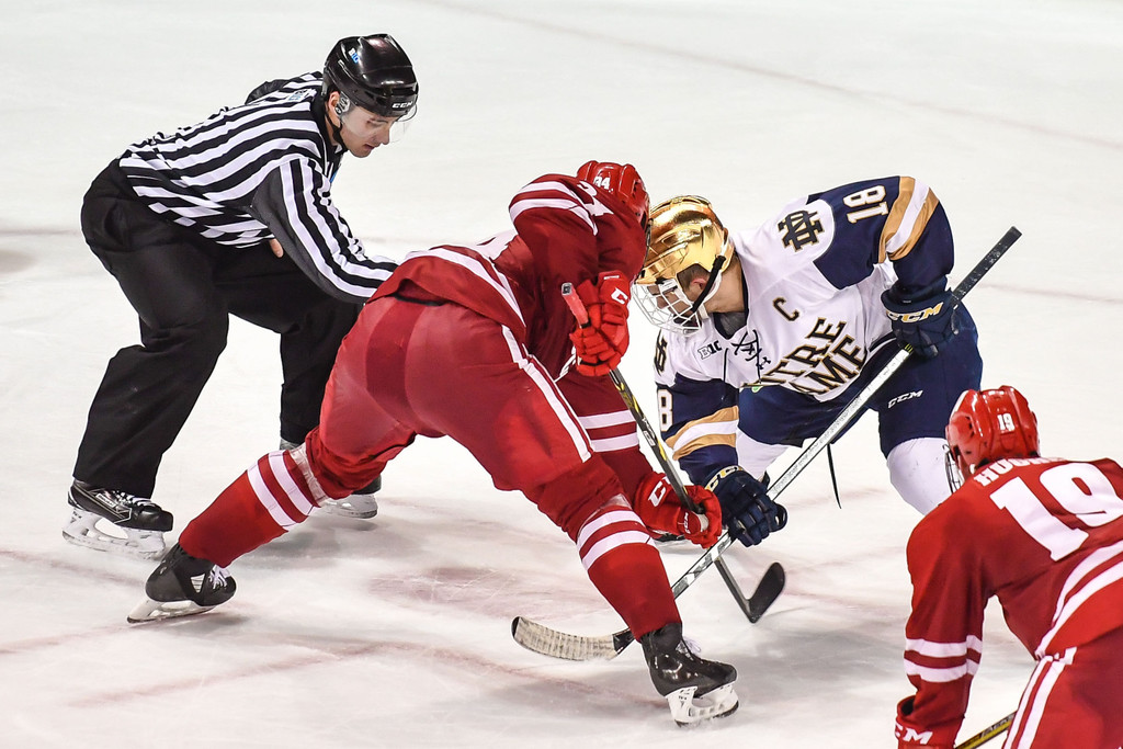 No. 1 Notre Dame Hockey vs. Wisconsin, Game 1