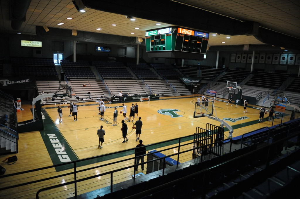 NCAA First Round Practice (AP)