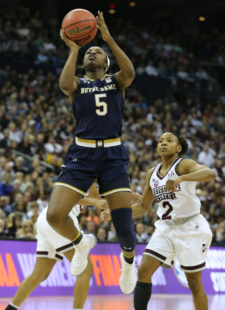 NCAA National Championship: ND WBB 61, Mississippi State 58 (USATSI)