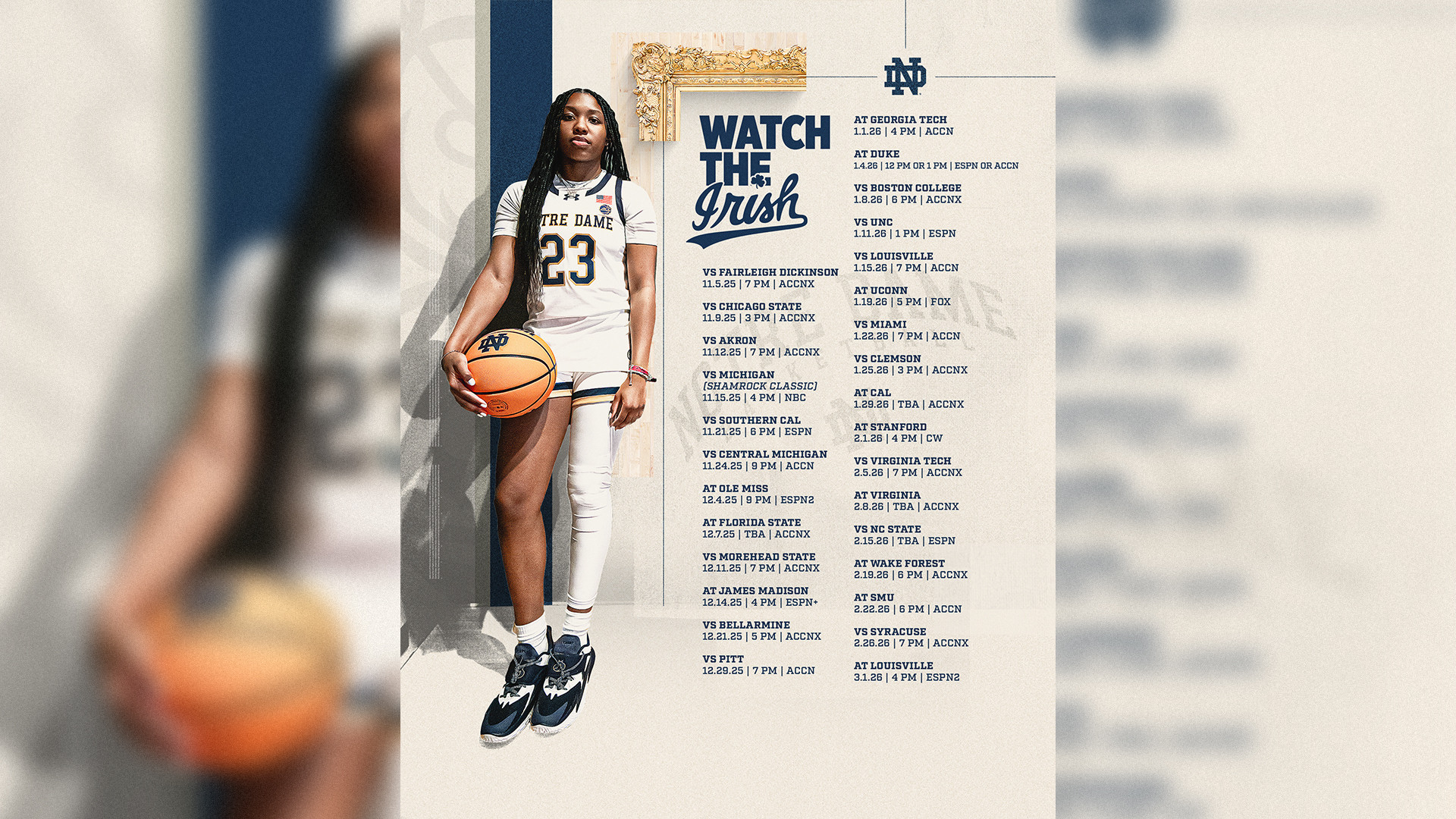 Times, Networks Announced For 2025-26 Season Times, Networks Announced For 2025-26 Season
