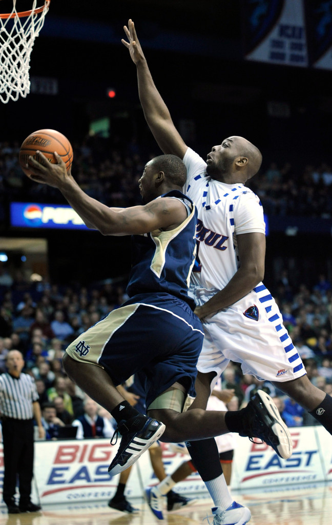 #7/10 Irish Defeat Blue Demons, 92-82 (AP)