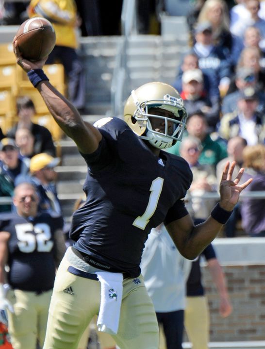 Everett Golson threw for 120 yards and two touchdowns (AP)