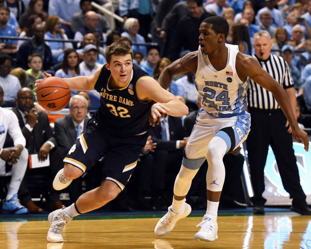 Notre Dame vs. No. 12 UNC