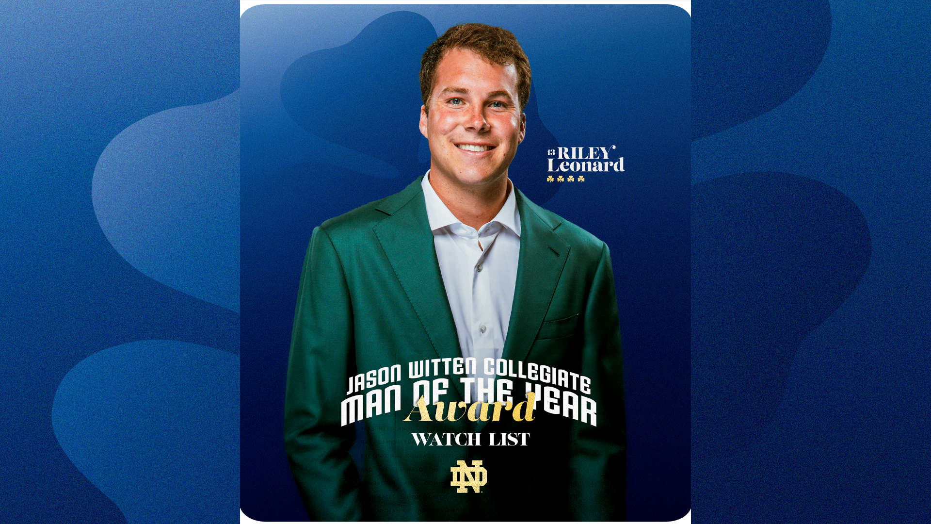 Leonard Named to Jason Witten Collegiate Man of the Year Award Watch List Leonard Named to Jason Witten Collegiate Man of the Year Award Watch List