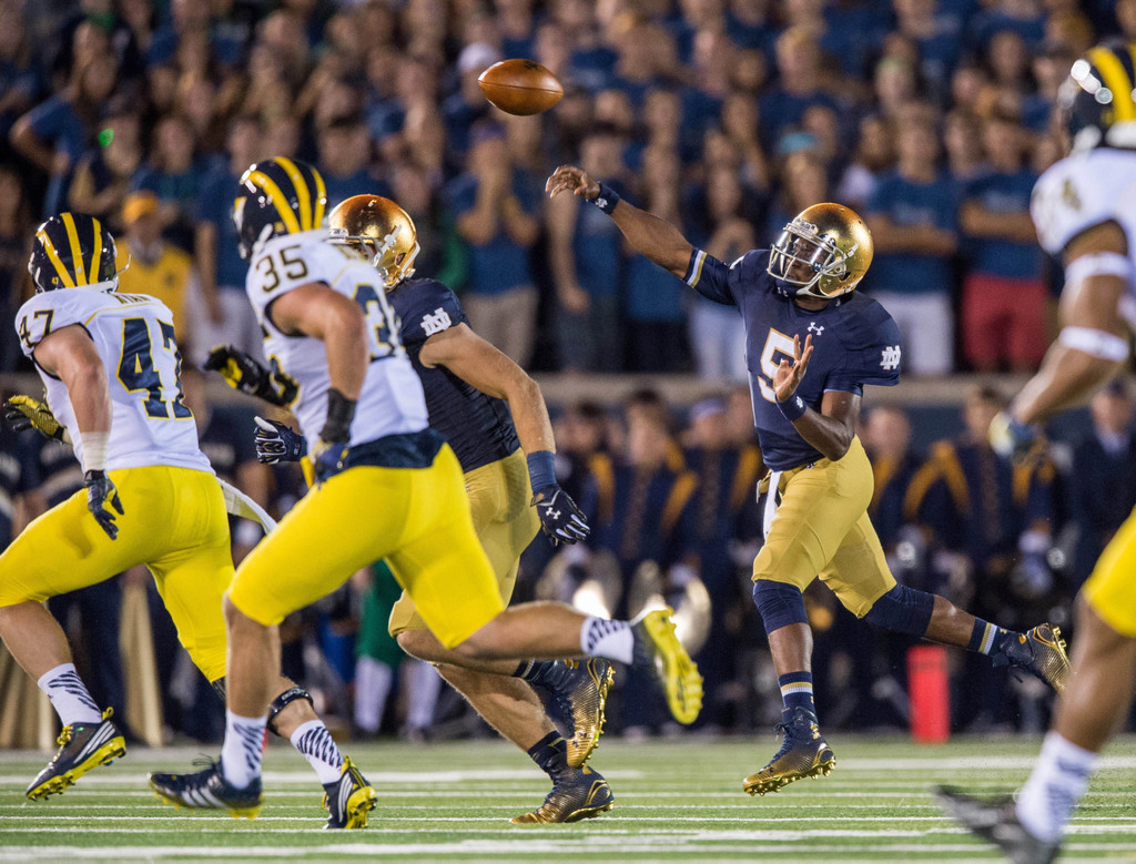 No. 16 Notre Dame vs. Michigan