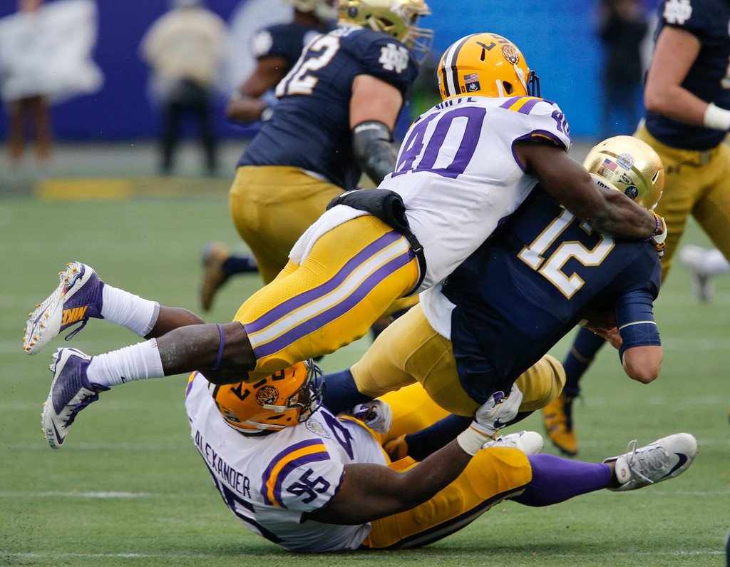 Notre Dame vs. LSU (USATSI)