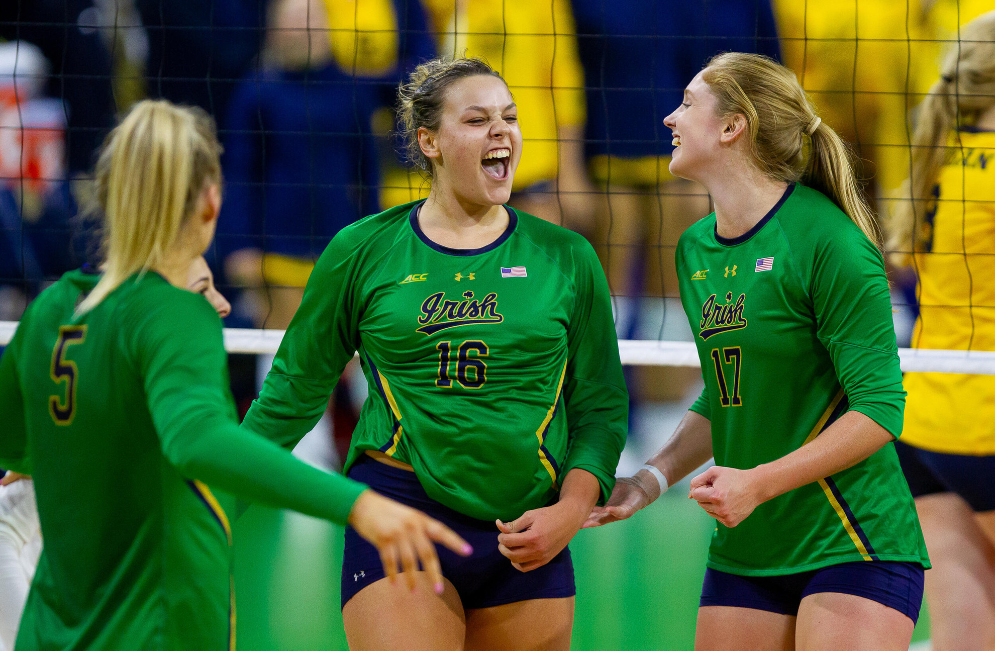 NOTRE DAME WRAPS UP HOME-AND-HOME WITH MICHIGAN NOTRE DAME WRAPS UP HOME-AND-HOME WITH MICHIGAN