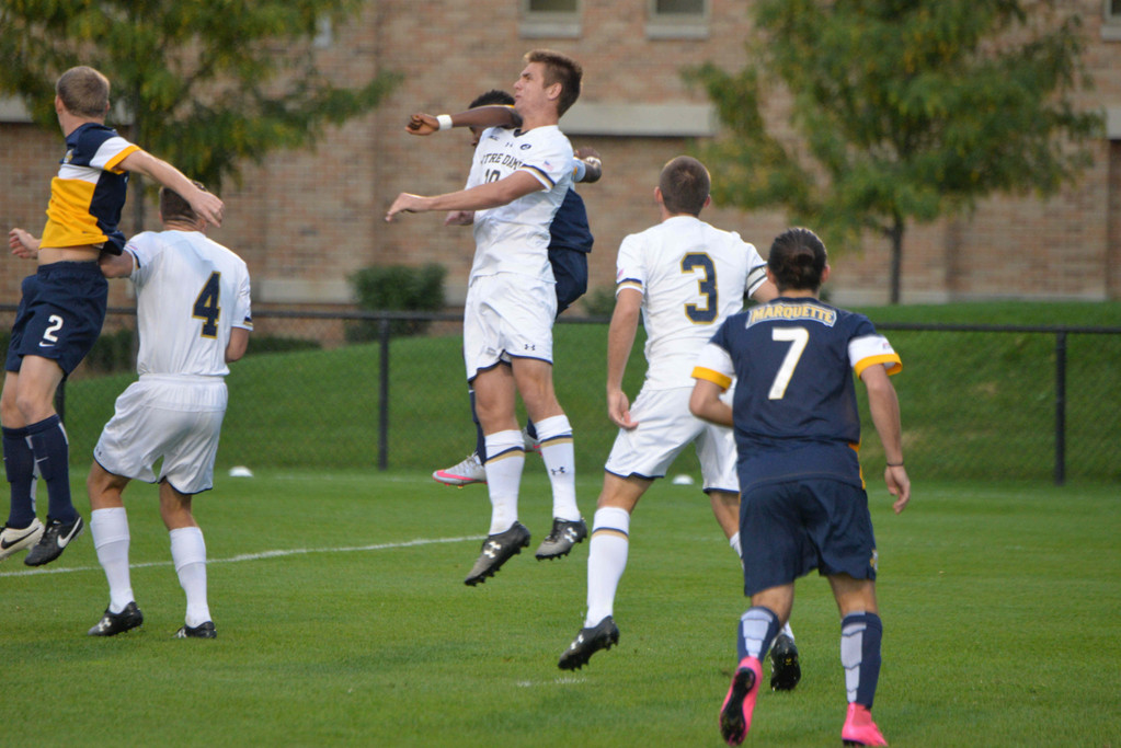 Notre Dame vs. Marquette, 9/29/15