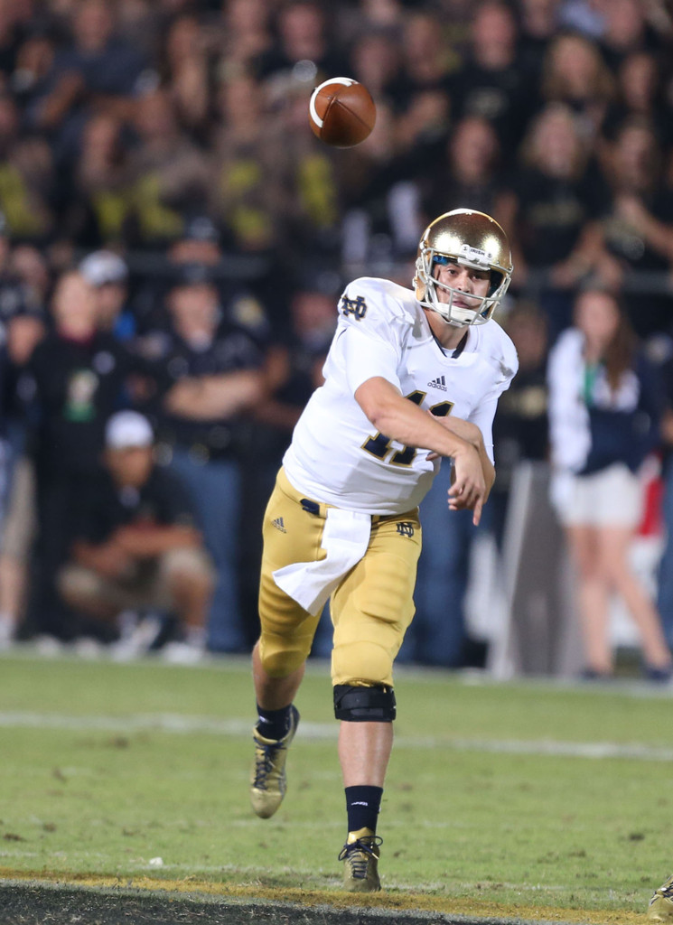 Notre Dame at Purdue (USATSI)