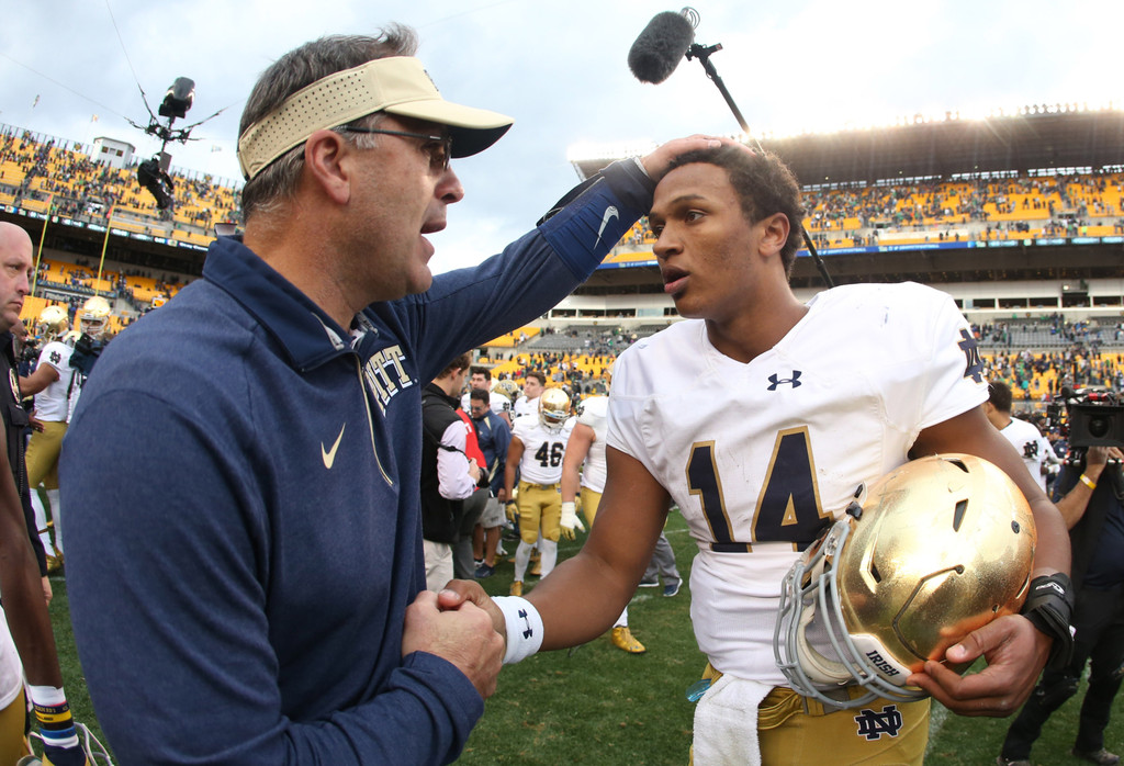 Notre Dame 42, Pittsburgh 30