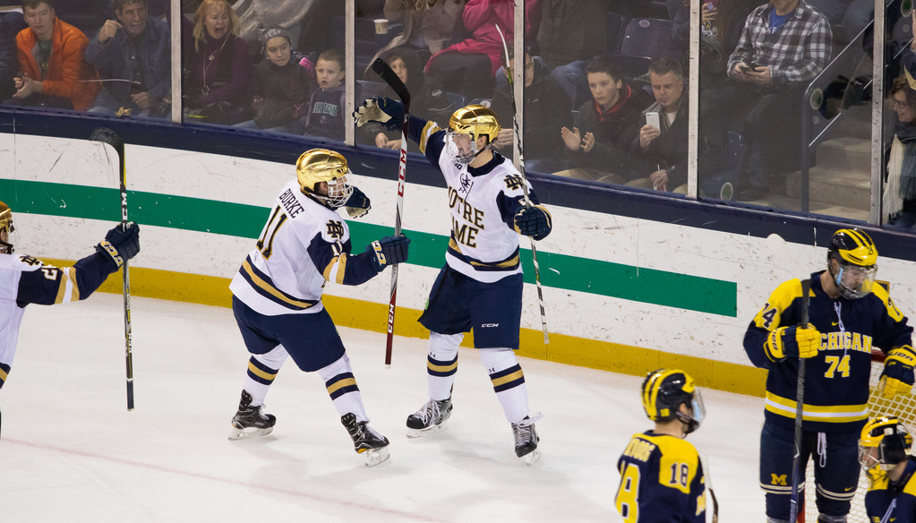 No. 1 Notre Dame Hockey vs. Michigan, Game 2
