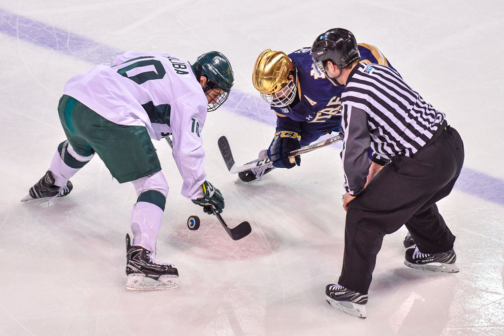 No. 2 Notre Dame Hockey vs. Michigan State, Game 1