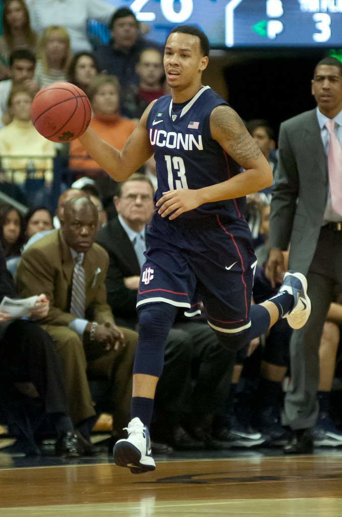 Notre Dame Men's Basketball vs UCONN 01-12-2012