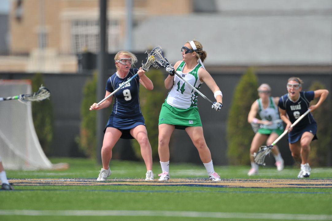 Junior Jaimie Morrison scored three goals in a 17-7 win over Duquesne on Saturday.