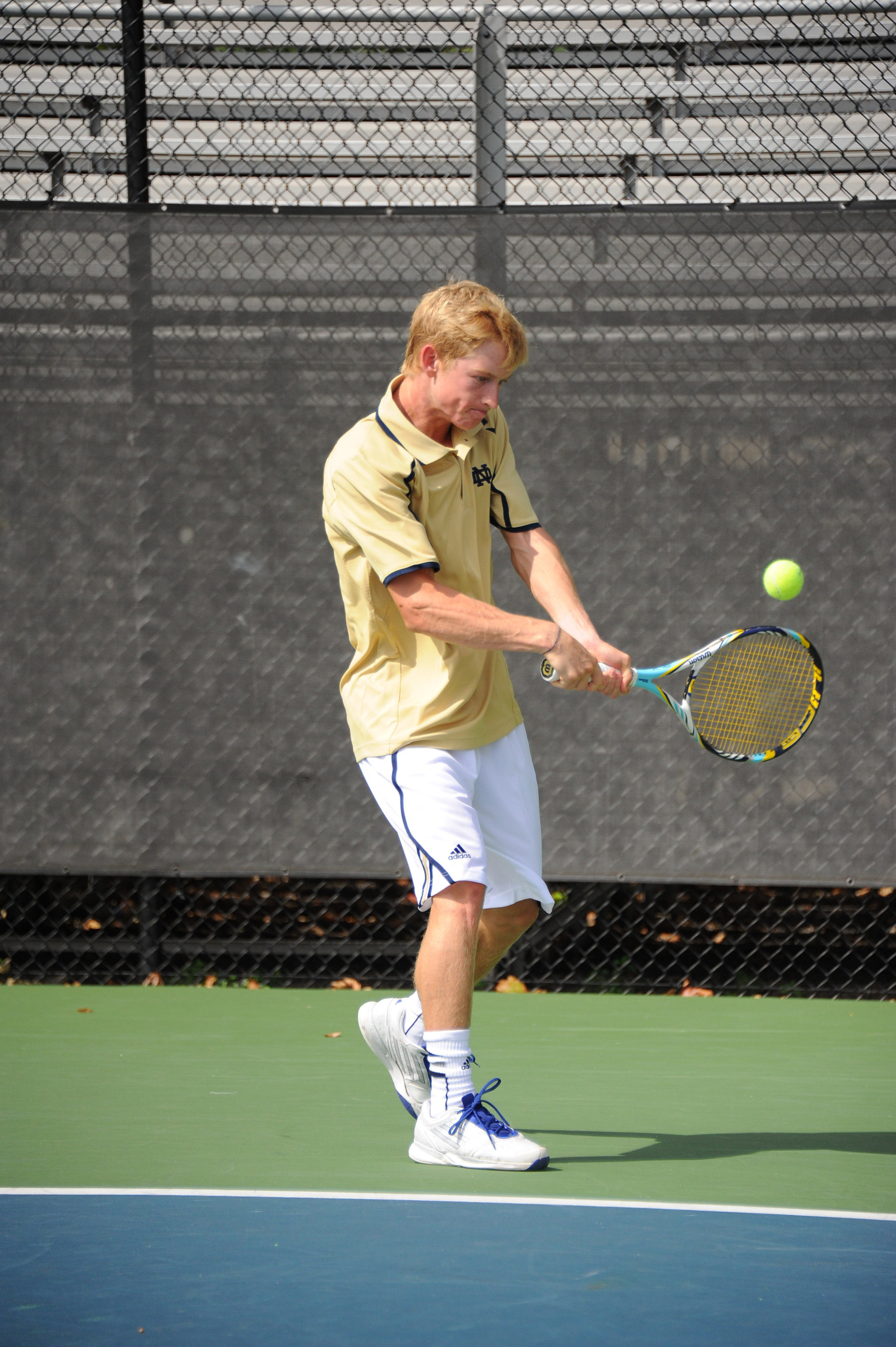 No. 29 Irish Sweep Opening Match Against William & Mary Freshman Josh Hagar picked up his first Irish victory at No. 3 singles.