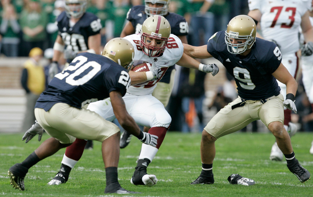 Notre Dame vs. Boston College, 10/13/07
