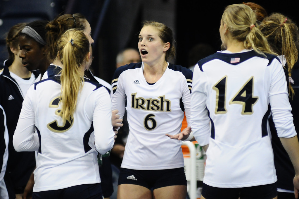 Notre Dame Women's Volleyball vs. Loyola Marymount Notre Dame, Ind. (Purcell Pavilion) L, 3-1