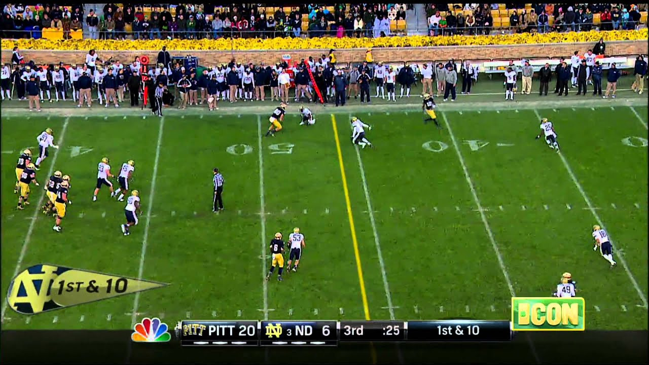 Irish Connection - Golson Earns Pitt Game Ball