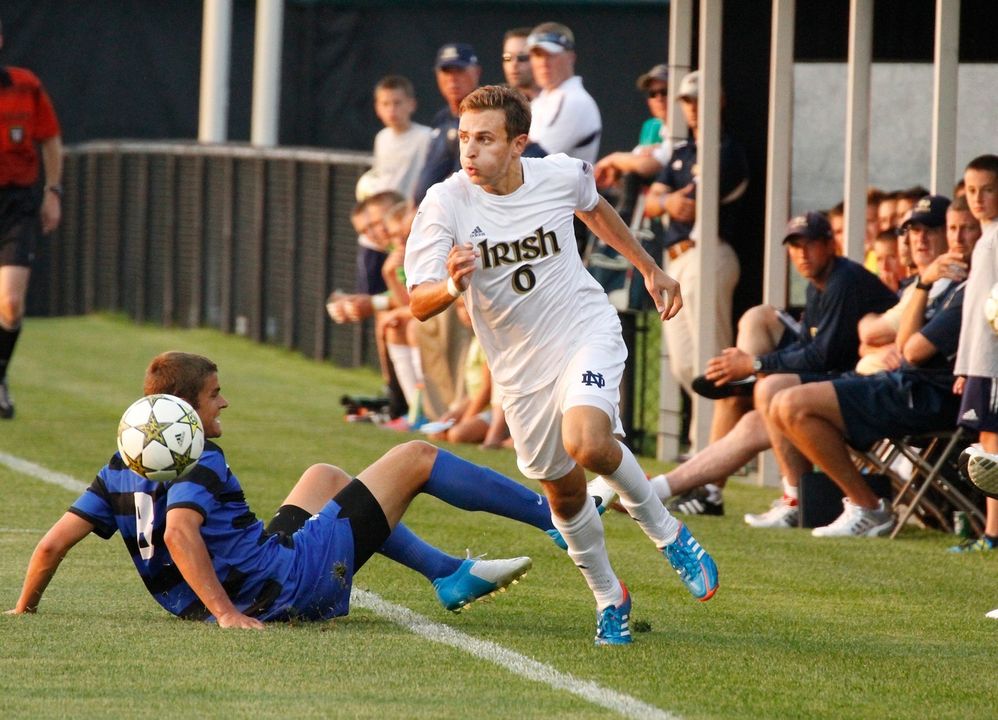 Sophomore left back Max Lachowecki netted the game winner in the 81st minute. It was his first career goal.