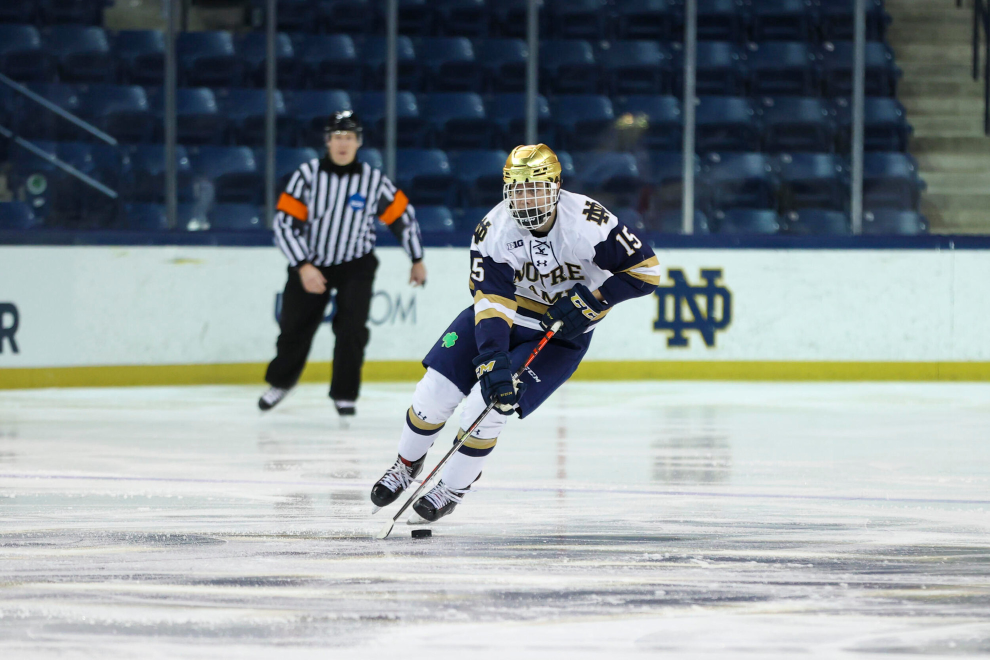 #16 Irish Fall to Spartans in Overtime, 4-3 #16 Irish Fall to Spartans in Overtime, 4-3
