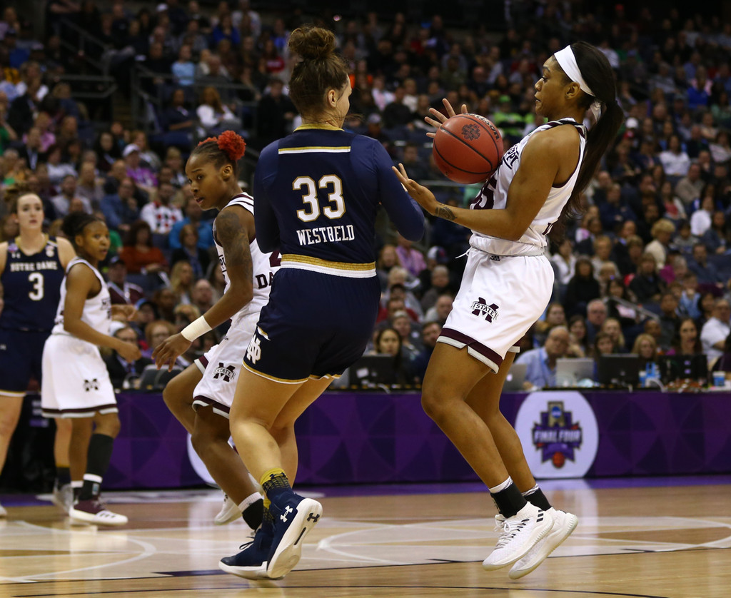NCAA National Championship: ND WBB 61, Mississippi State 58 (USATSI)