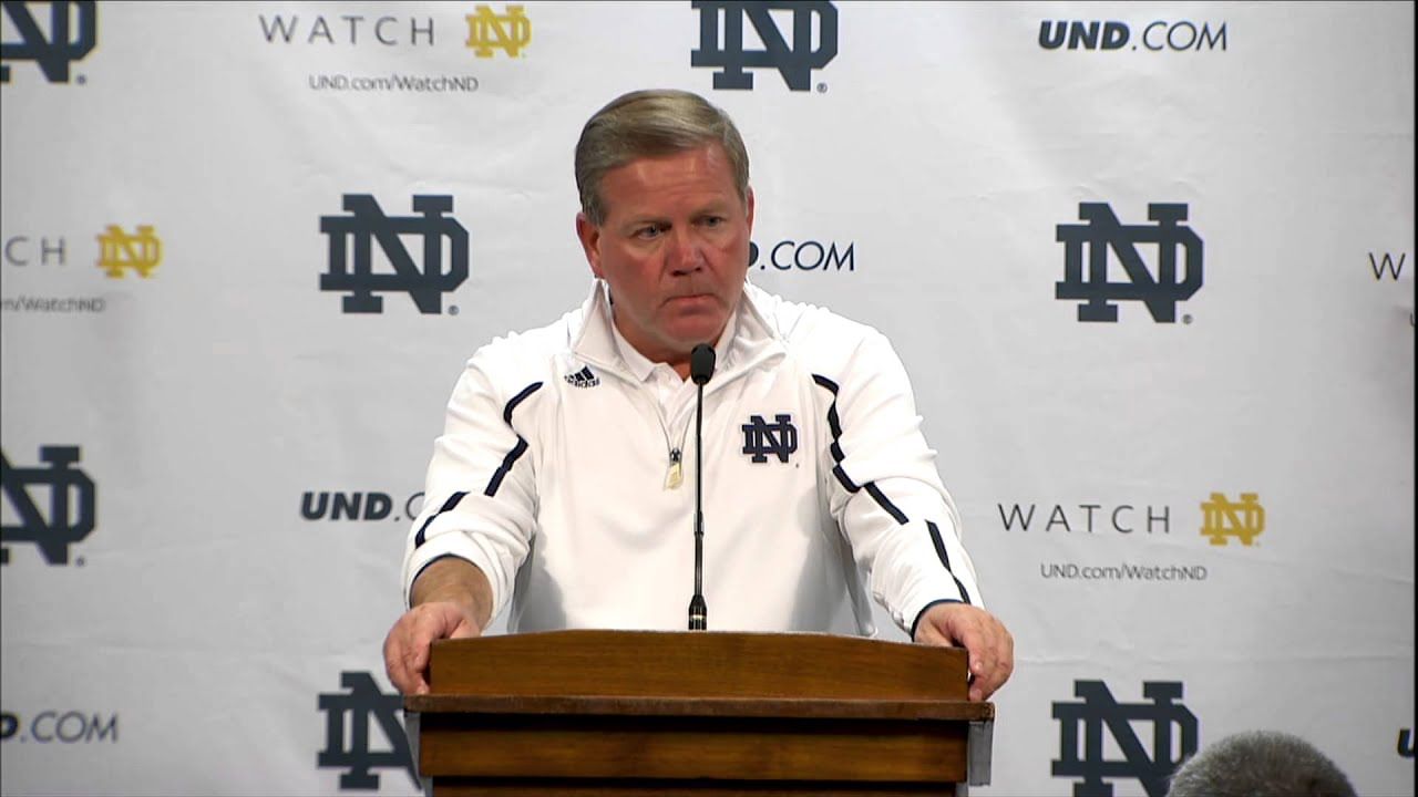Brian Kelly Post-Game Press Conference